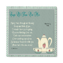 Cup of Tea on Me magnets