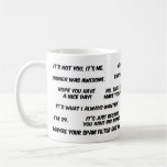 Cup of White Lies Mugs