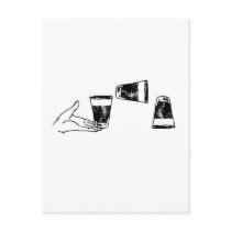  Cup Picture Postcard