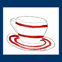 Cup & Saucer Posters & Prints posters