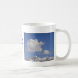 Cup snow mountain: enjoy your day coffee mug