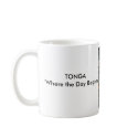 Cup,Tongan Dancers, "Where the Day Begins" mugs