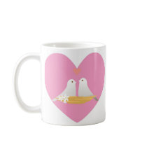 Cup-Valentine Doves Heart mugs by forbes1954 Cup-Valentine Doves Heart mugs