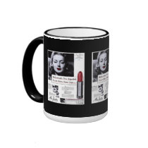 Cup-Vintage Lipstick Advertisement mugs by forbes1954 Cup-Vintage Lipstick Advertisement mugs