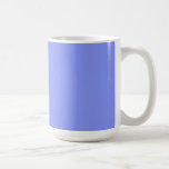 Cup with Cornflower Blue Background Coffee Mugs
