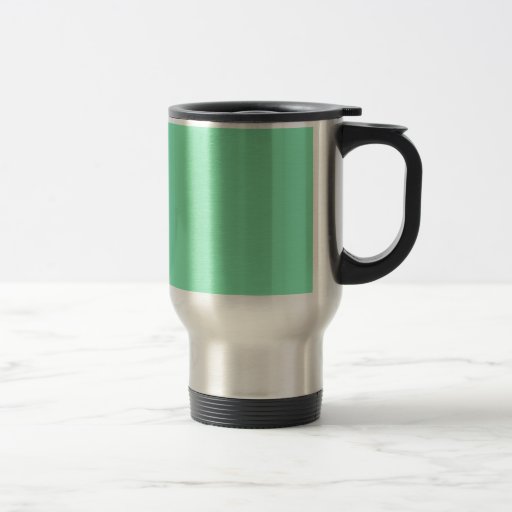 Cup with Mint Green Background Coffee Mug