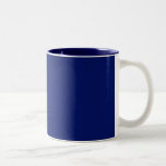 Cup with Navy Blue Background Mugs