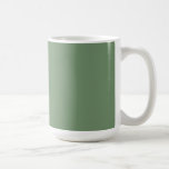 Cup with Sage Green Background Mug