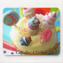 cupcake2, Cupcakes 4 College mousepads