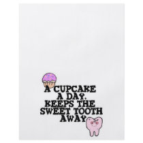 Cupcake A Day Sweet Tooth Away Flyers