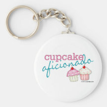 Cupcake Aficionado Keychain