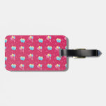 Cupcake and Balloons Pattern Bag Tags