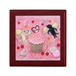 Cupcake and Labrador Fairies Painting Gift Box