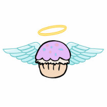 cupcake angel no text photo sculptures