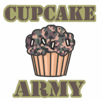 Cupcake Army photo sculptures
