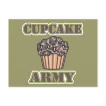 Cupcake Army postcards