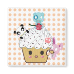 Cupcake Attack! (>_<) magnets