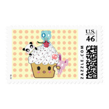 Cupcake Attack! (>_<) Postage
