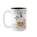 Cupcake Attack! Sugar Skulls mugs