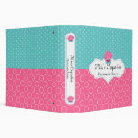 Cupcake Bakery 2 Inch Binder