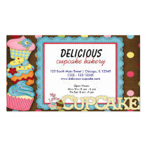 Cupcake Bakery business cards
