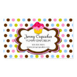 Cupcake Bakery Business Cards