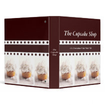 Cupcake Bakery Display Binder