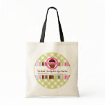 Cupcake Bakery Personalized Tote Bag
