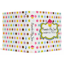 Cupcake Bakery Portfolio  Binder