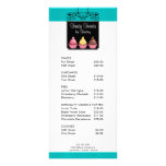 Cupcake Bakery Shop Sign Rack Card
