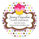 Cupcake Bakery Stickers