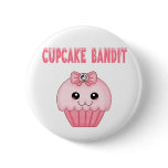 Cupcake Bandit Pin