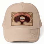 Cupcake Banner Victorian Style Mesh Hats