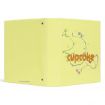 Cupcake 3 Ring Binder