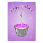 Cupcake Birthday Card