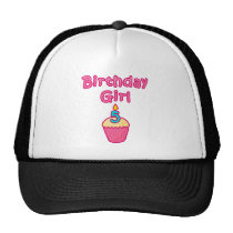 Cupcake Birthday Girl 5 hats