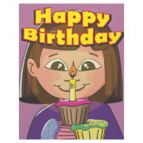 Cupcake birthday girl letterhead by meltingstar Cupcake birthday girl letterhead