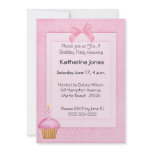 Cupcake Birthday Invitation
