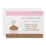 Cupcake Birthday Party Invitation