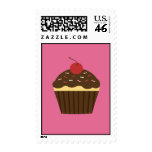 Cupcake Birthday Stamp - Pink stamps