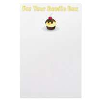 Cupcake Boodle Stationary stationery