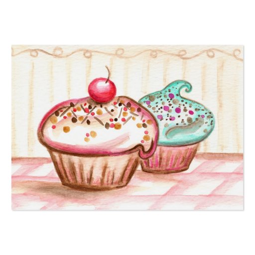 Cupcake Business Card (front side)
