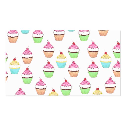 Cupcake Business Card (back side)