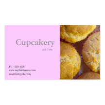 cupcake  business card