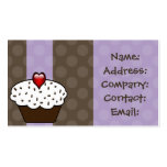 cupcake business Cards business cards