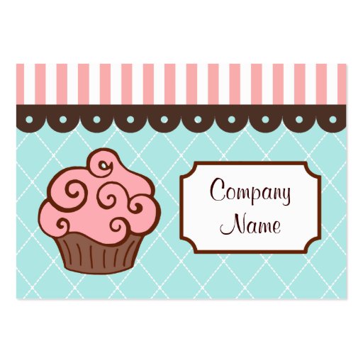 Cupcake Business Cards (front side)