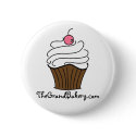 Cupcake Button by thegrandbakery Cupcake Button
