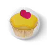 Cupcake Pinback Buttons