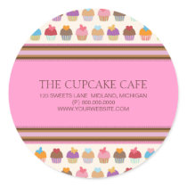 Cupcake Cafe | Bakery Business Stickers