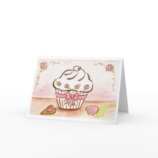 Cupcake Card card